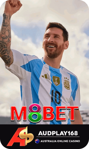 Audplay M8Bet game tile — Audplay Australia