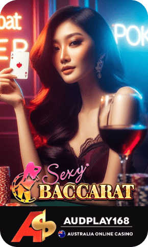 Audplay Sexy Baccarat live casino tile — Audplay Australia
