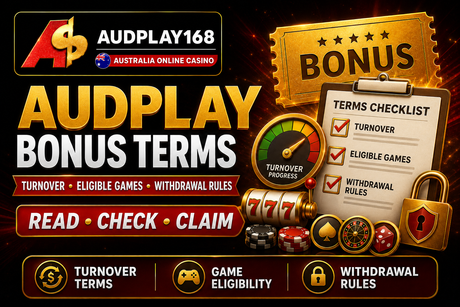 Audplay bonus terms 